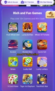 One21 Slots Game games list